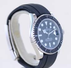 Thumbnail von Rolex Yacht-Master 42 Weißgold 18K Oysterflex black Dial 3235 B+P