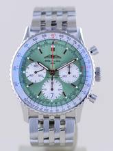 Thumbnail von Breitling Navitimer 1 B01 Chronograph 41mm B01 mint green Stahl Pilotband B+P