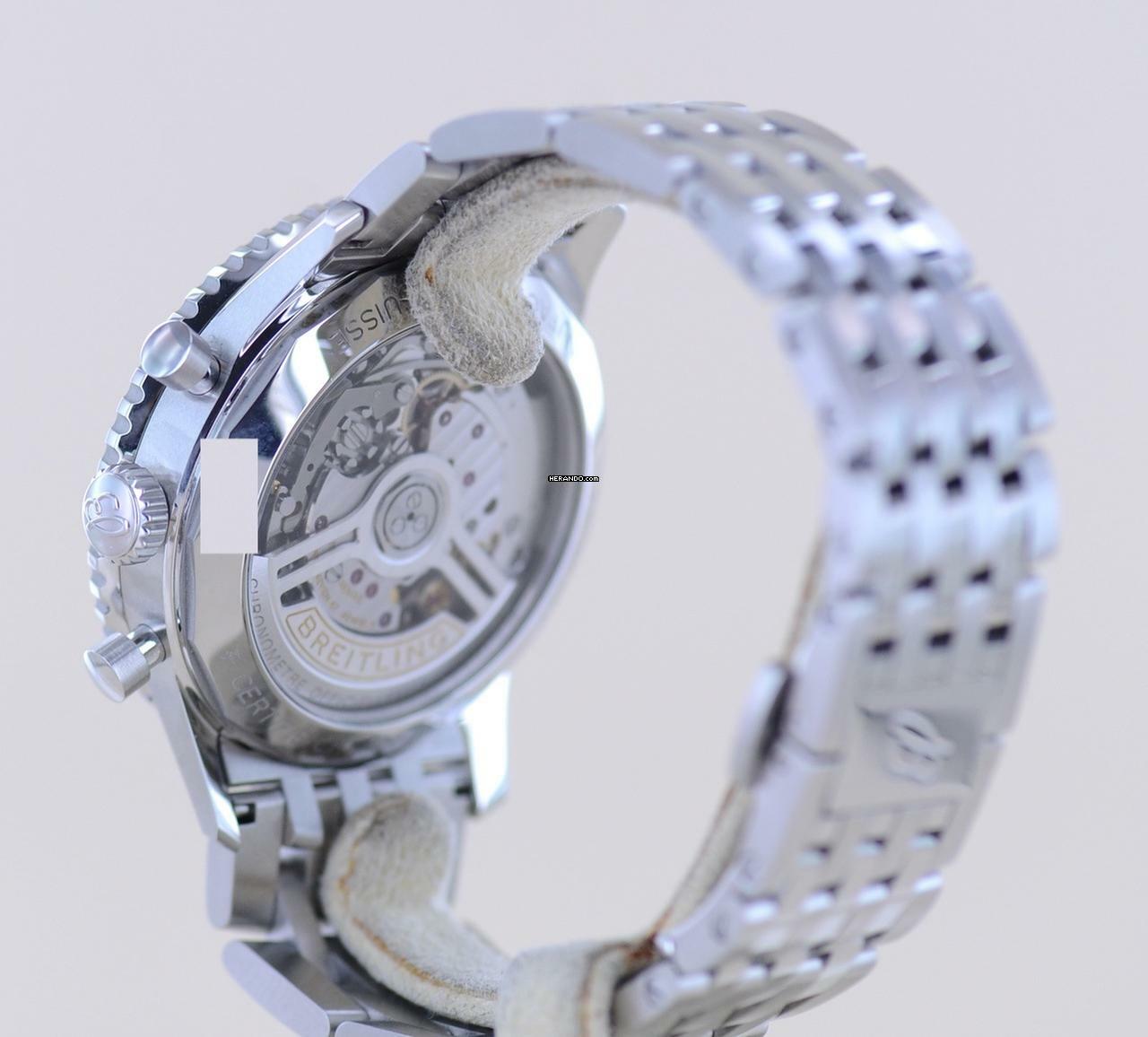 Thumbnail von Breitling Navitimer 1 B01 Chronograph 41mm B01 mint green Stahl Pilotband B+P