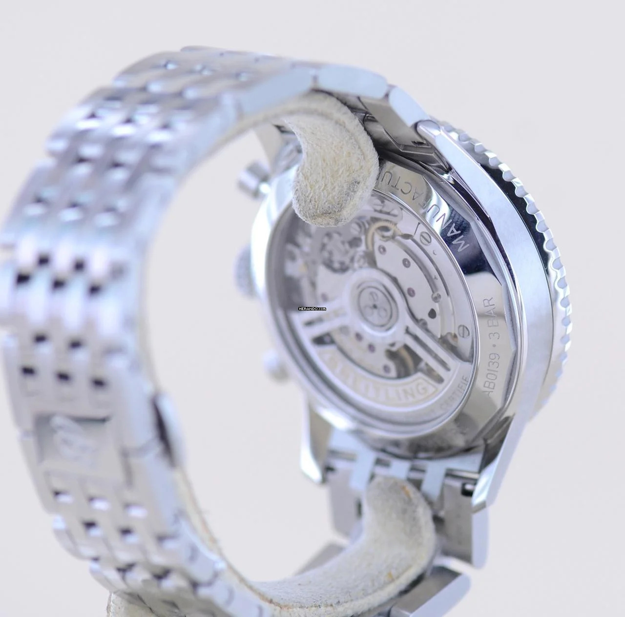 Thumbnail von Breitling Navitimer 1 B01 Chronograph 41mm B01 mint green Stahl Pilotband B+P