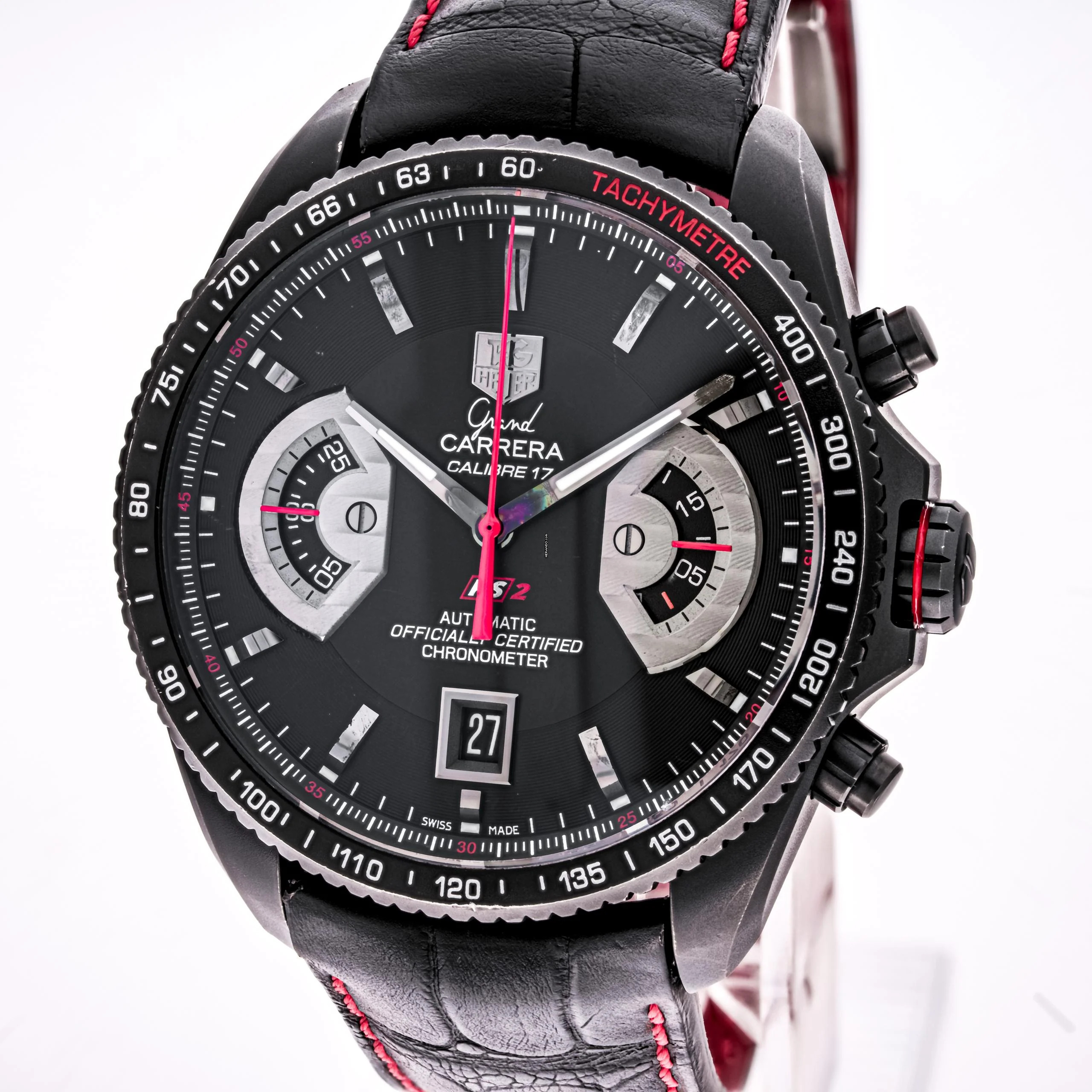 TAG Heuer Grand Carrera 17 Rs2 43 – CAV518B – like NEW – 2013 Full Set
