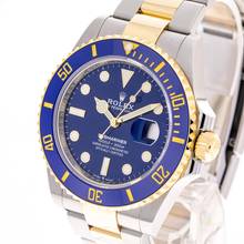 Thumbnail von Rolex Submariner Date 41 Steel Gold Blue – 126613lb – like NEW – 12/2024 Full Set Lc100