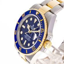 Thumbnail von Rolex Submariner Date 41 Steel Gold Blue – 126613lb – like NEW – 12/2024 Full Set Lc100