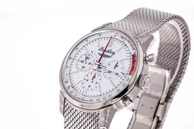  Breitling Top Time B01 Ford Thunderbird 41 – AB01766A1A1A1 – NEW & Unworn – 10/2025 Full Set 