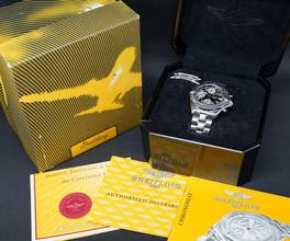 Thumbnail von Breitling Colt Chronograph Black Dial FULLSET Inkl. Revisionsbeleg