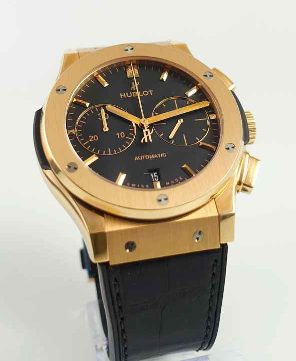  Hublot Classic Fusion Chronograph King Gold Unworn Watch with Box and Papers 