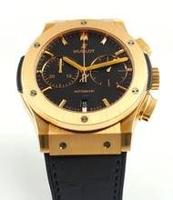 Thumbnail von Hublot Classic Fusion Chronograph King Gold Unworn Watch with Box and Papers
