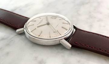 Thumbnail von IWC Serviced Beautiful Vintage Automatic Date 34mm Steel