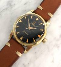 Thumbnail von Omega Seamaster Unrestored Black Honey Comb Dial Seamaster Vintage Automatic Automatik 2846 2846