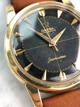 Thumbnail von Omega Seamaster Unrestored Black Honey Comb Dial Seamaster Vintage Automatic Automatik 2846 2846