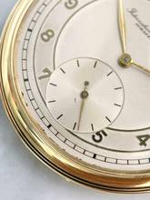 Thumbnail von IWC Pocket Watch Beautiful Vollgold Solid Gold Pocket Watch Taschenuhr Art Deco