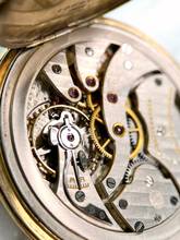 Thumbnail von IWC Pocket Watch Beautiful Vollgold Solid Gold Pocket Watch Taschenuhr Art Deco