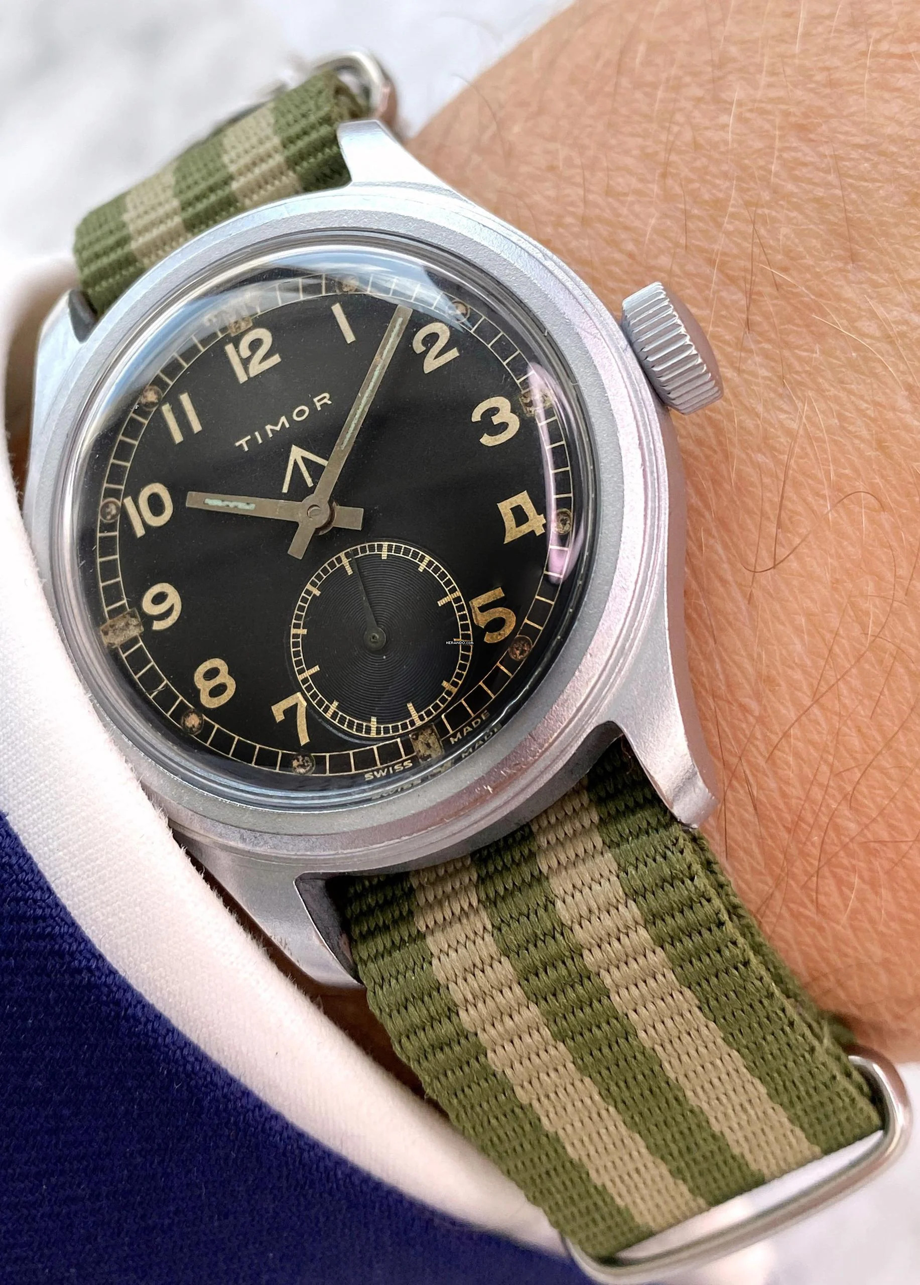 Vintage Timor Dirty Dozen RAF Military SERVICED (550e)
