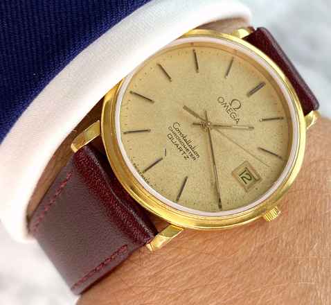  Omega Constellation Quartz Serviced (550e) Constellation Chronometer Vintage Quarz 1980126 