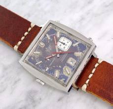Thumbnail von Heuer Vintage Monaco Blue Dial Automatic 1533