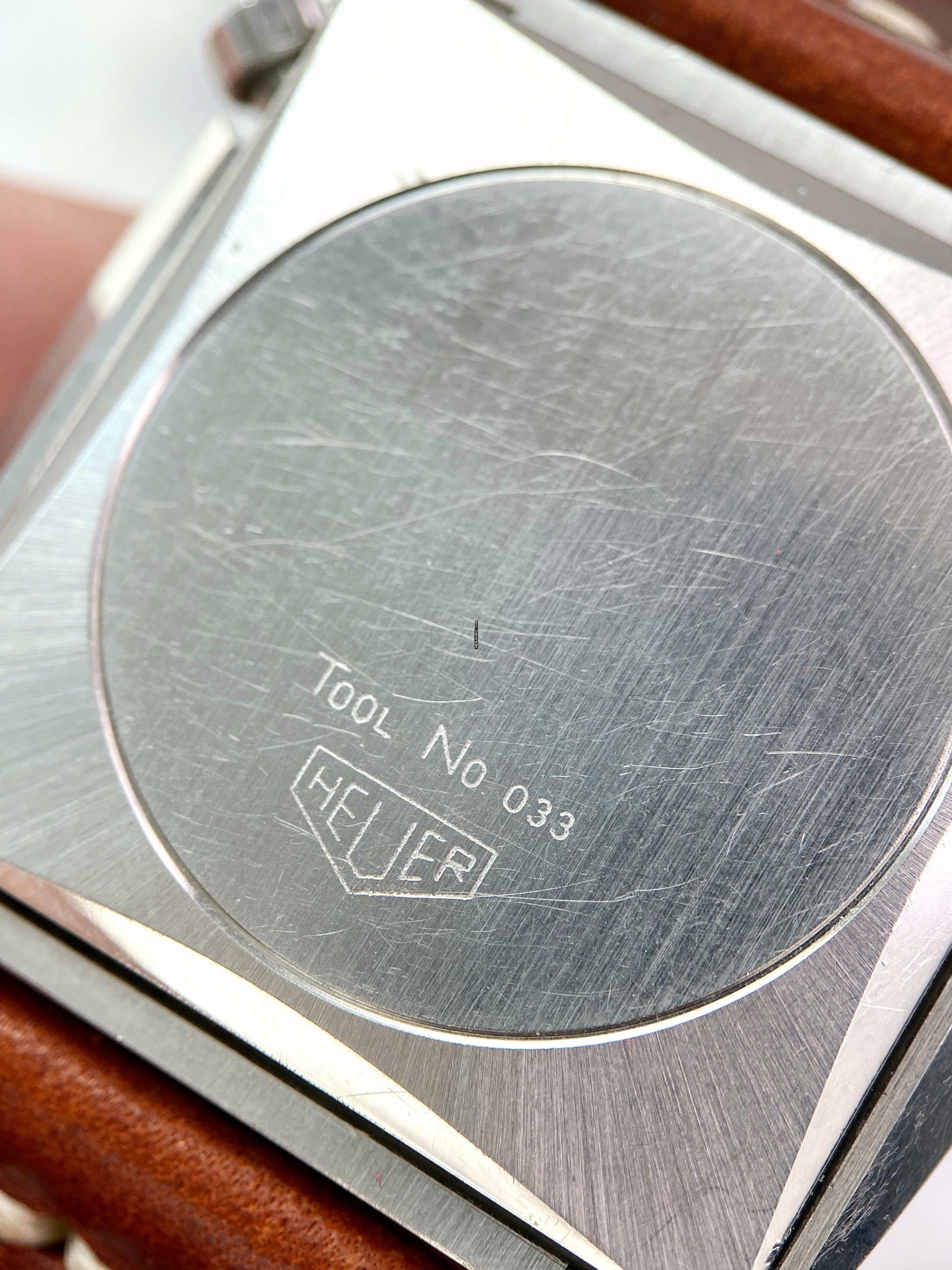 Thumbnail von Heuer Vintage Monaco Blue Dial Automatic 1533