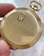 Thumbnail von IWC Pocket Watch Doppelmantel Vollgold Solid Gold Pocket Watch Taschenuhr