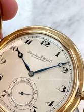 Thumbnail von IWC Pocket Watch Doppelmantel Vollgold Solid Gold Pocket Watch Taschenuhr