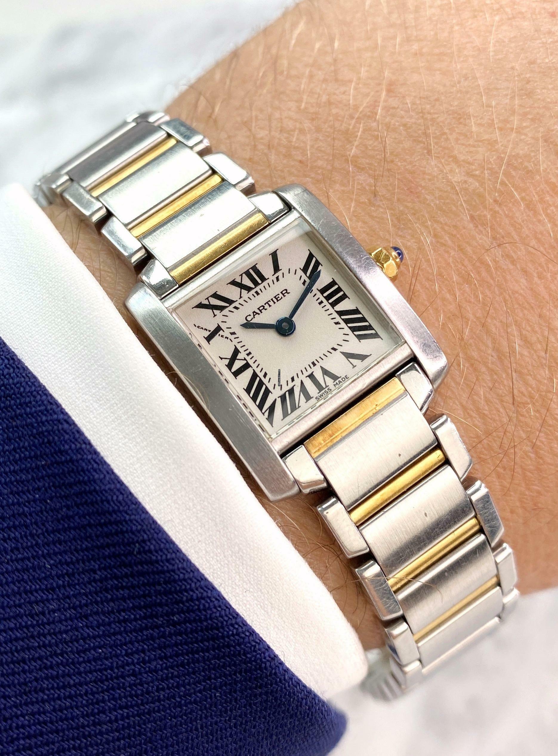  Cartier Tank Française Quarz Quartz 20mmx25mm 2300 