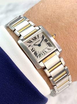  Cartier Tank Française Quarz Quartz 20mmx25mm 2300 