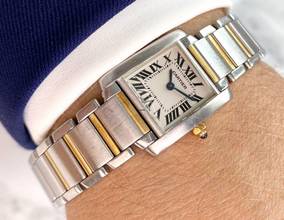 Thumbnail von Cartier Tank Française Quarz Quartz 20mmx25mm 2300