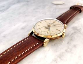 Thumbnail von Omega Seamaster Cosmic Triple Date Moondphase Mondphase SOLID GOLD Vintage ref 2473 2473