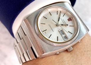 Thumbnail von Omega Seamaster Vintage Quarz Megaquartz 32Khz Day Date