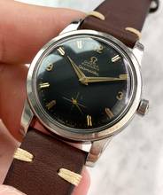 Thumbnail von Omega Seamaster Black Honeycomb Dial Seamaster Vintage Automatic Automatik ref 2846 2846