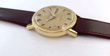 Thumbnail von Omega Constellation Day-Date SERVICED Constellation Day Date SOLID GOLD Vintage Automatic 168016 Chronometer 168016