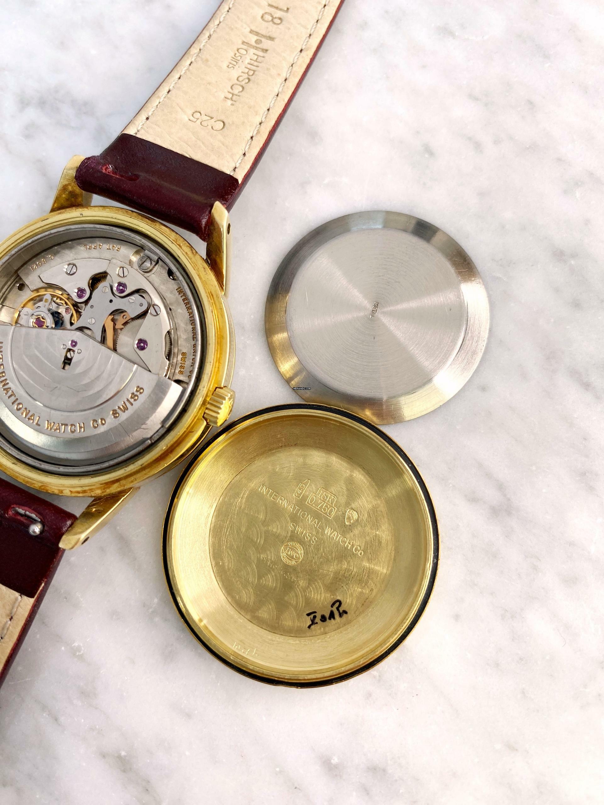 Thumbnail von IWC Ingenieur Automatic 36mm Vollgold Datum ref 666 Automatic 666