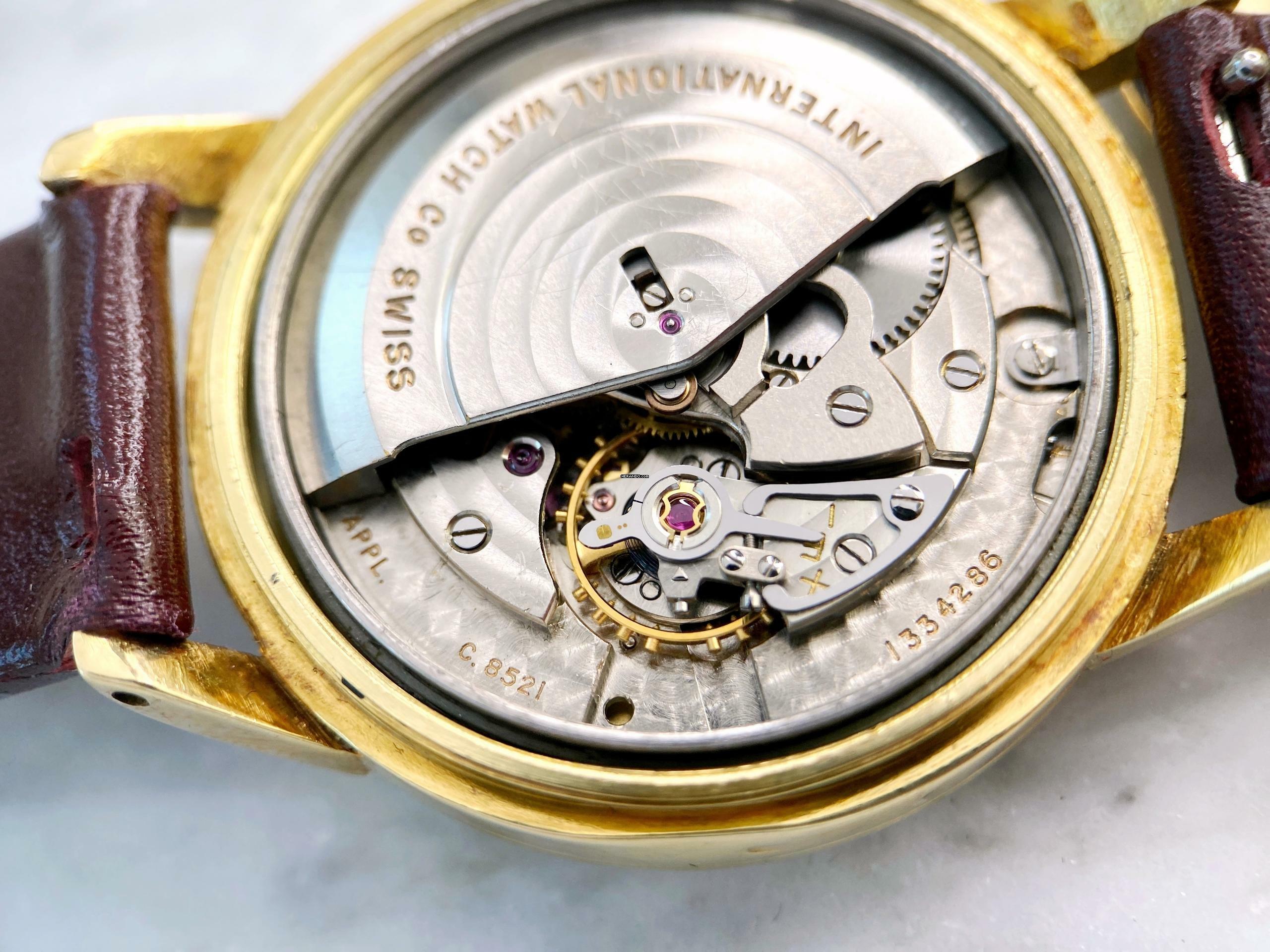 Thumbnail von IWC Ingenieur Automatic 36mm Vollgold Datum ref 666 Automatic 666