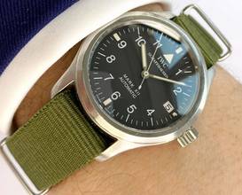 Thumbnail von IWC Fliegeruhr Mark Serviced (430e) Mark Xll Vintage Automatic Pilot Watch Die Flieger Uhr iw3241 3241