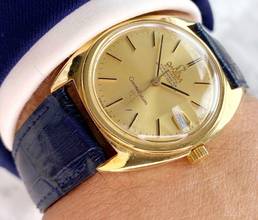 Thumbnail von Omega Constellation Serviced Constellation SOLID GOLD Vintage Automatic Automatik ref 168017 168009