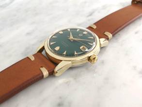 Thumbnail von Omega Seamaster Serviced Seamaster Vintage Automatic Automatik Custom Green Dial 2849 2849