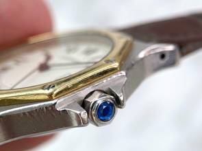 Thumbnail von Cartier Santos Octagon Automatic ref 2966 2966