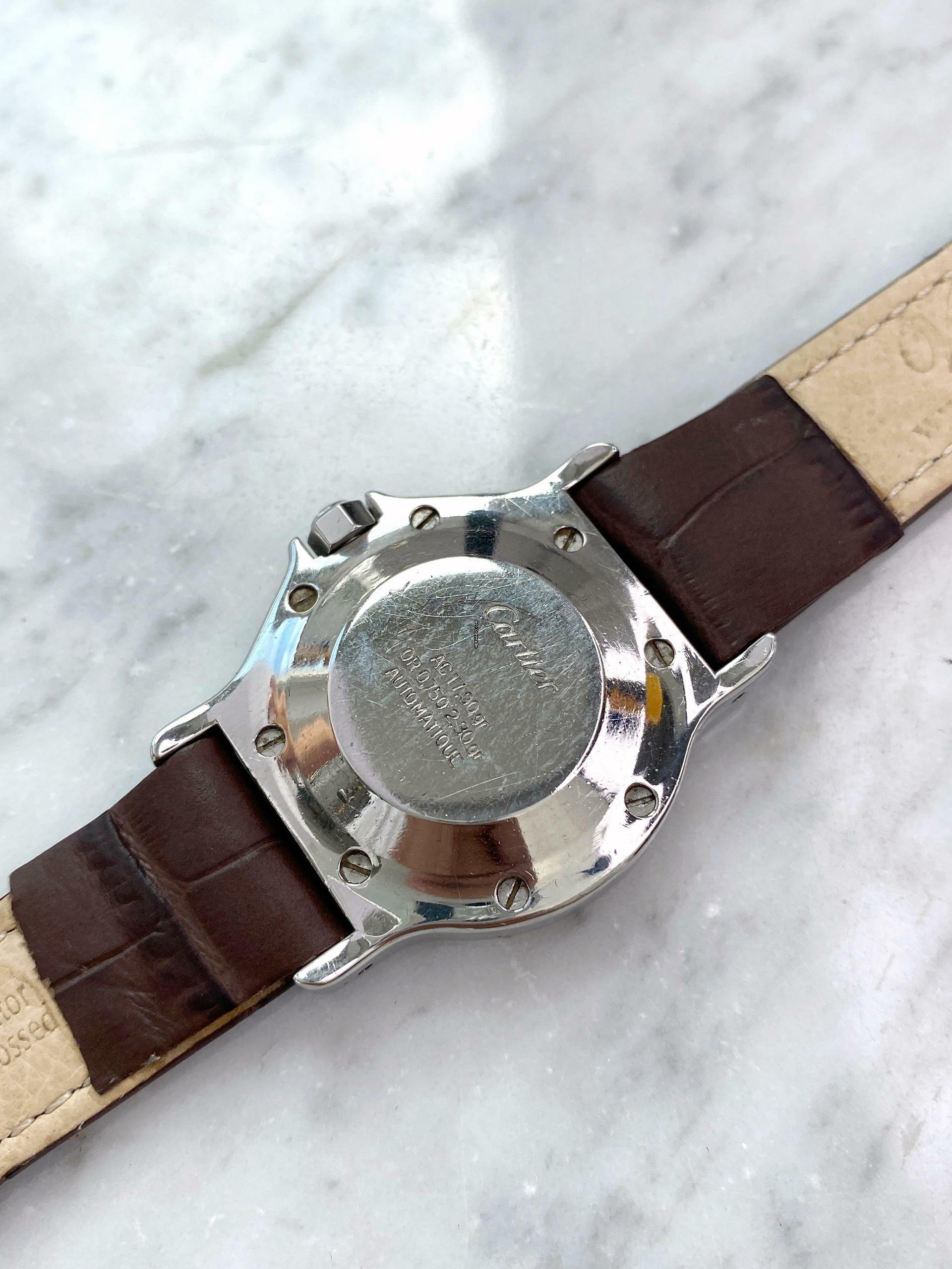 Thumbnail von Cartier Santos Octagon Automatic ref 2966 2966