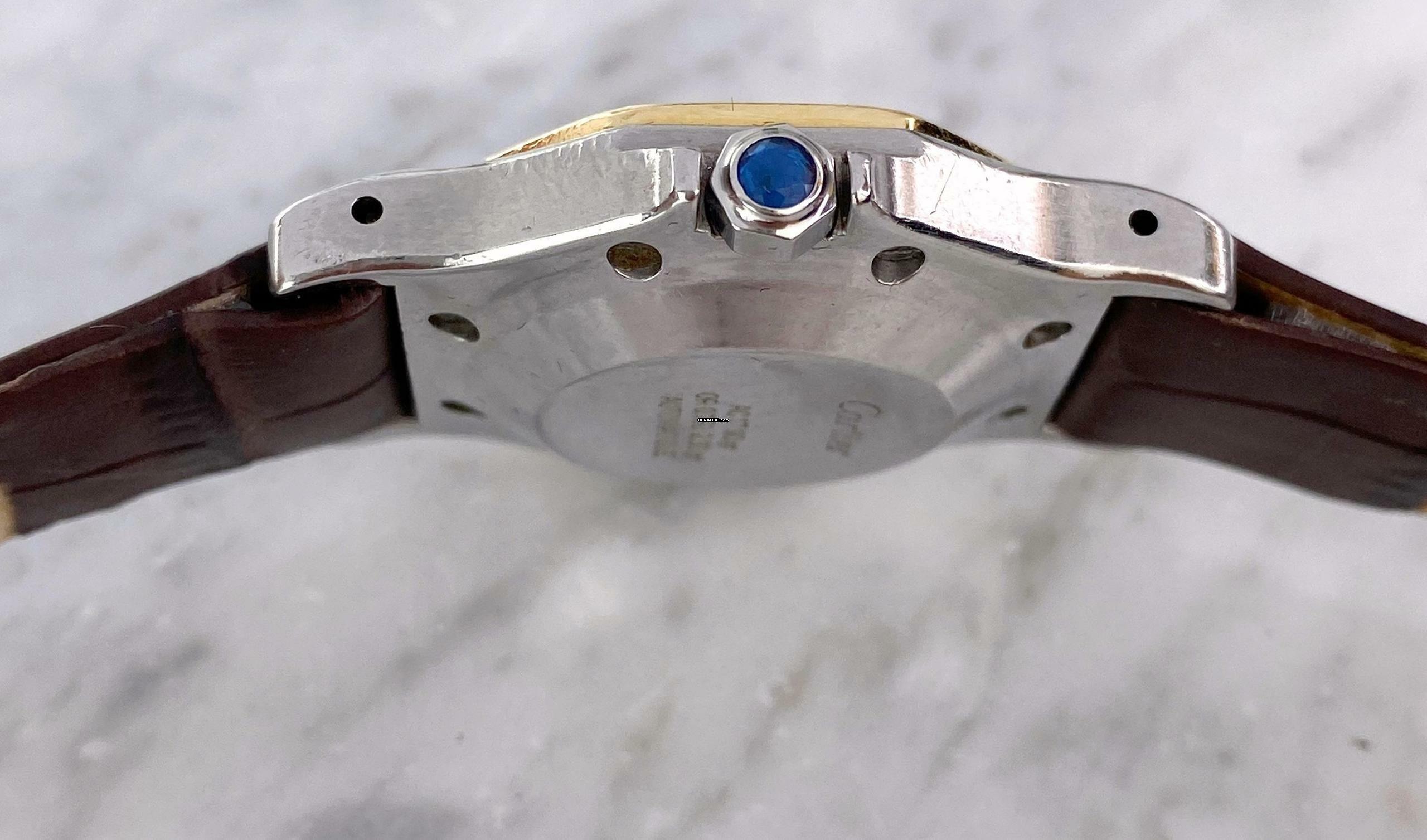 Thumbnail von Cartier Santos Octagon Automatic ref 2966 2966