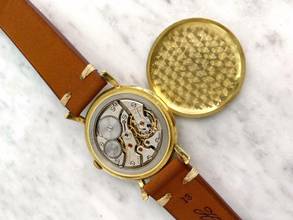 Thumbnail von IWC Solid Gold Vollgold Black Restored Dial 36mm