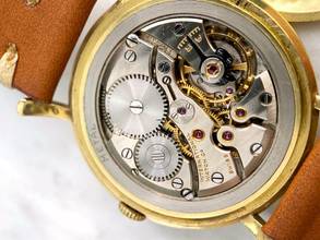 Thumbnail von IWC Solid Gold Vollgold Black Restored Dial 36mm