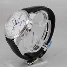 Thumbnail von Glashütte Original Senator Chronograph Panoramadatum Panorama Date Platin Ø 42 mm ungetragen Full Set