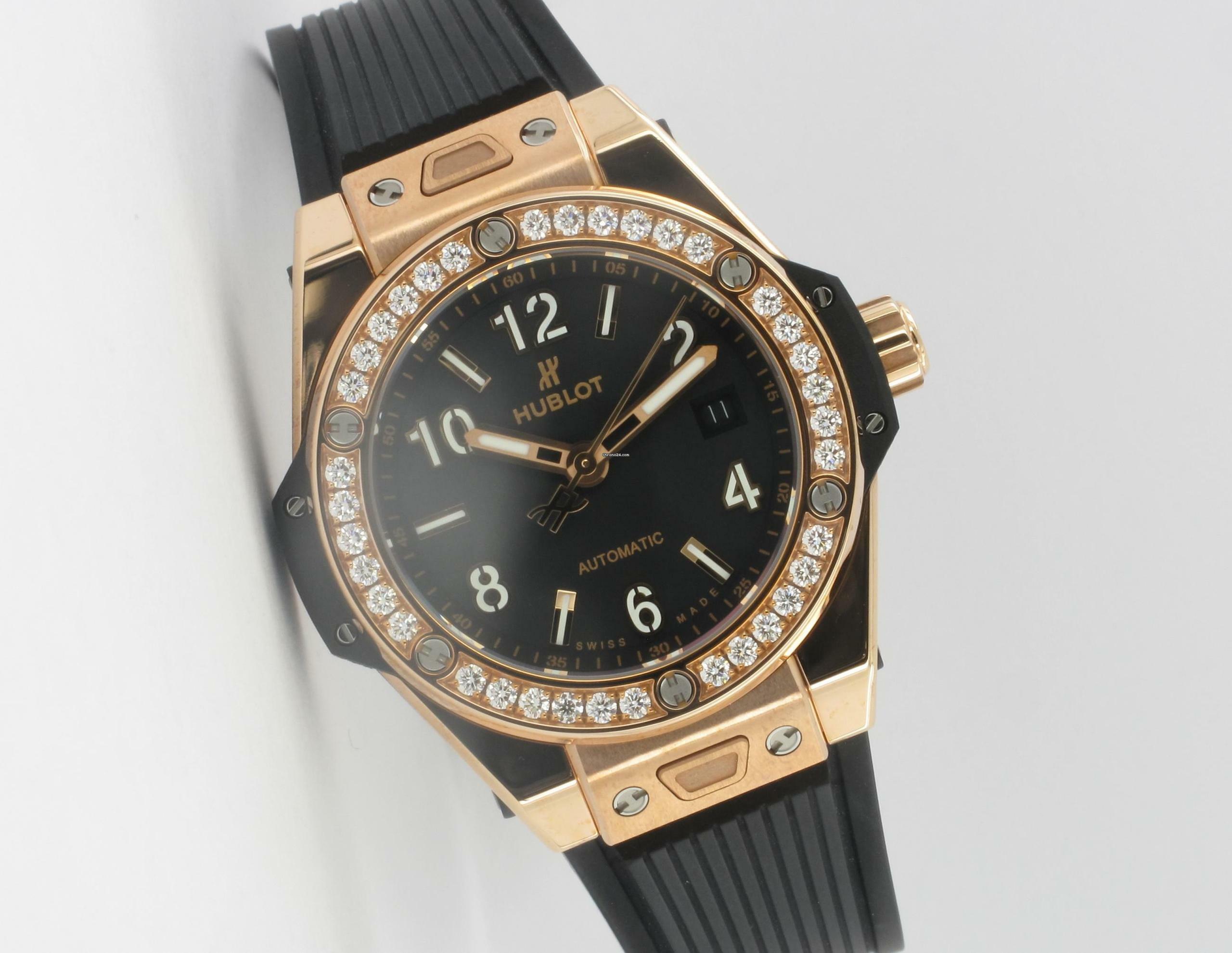  Hublot Big Bang One Click King Gold Diamonds Big Bang 33mm 