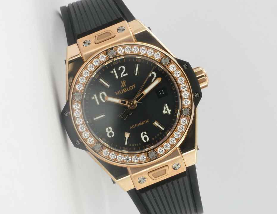  Hublot Big Bang One Click King Gold Diamonds Big Bang 33mm 