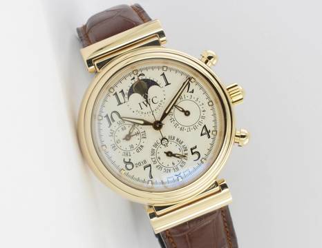  IWC Da Vinci Perpetual Calendar Chronograph 18K Roségold 