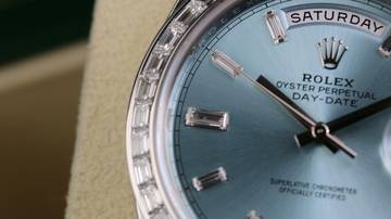 Thumbnail von Rolex Day-Date 40 Platin Baguette TBR - Top Condition - Fullset - 02/2021