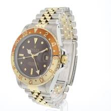 Thumbnail von Rolex GMT-Master Steel Gold Brown Nipple Dial