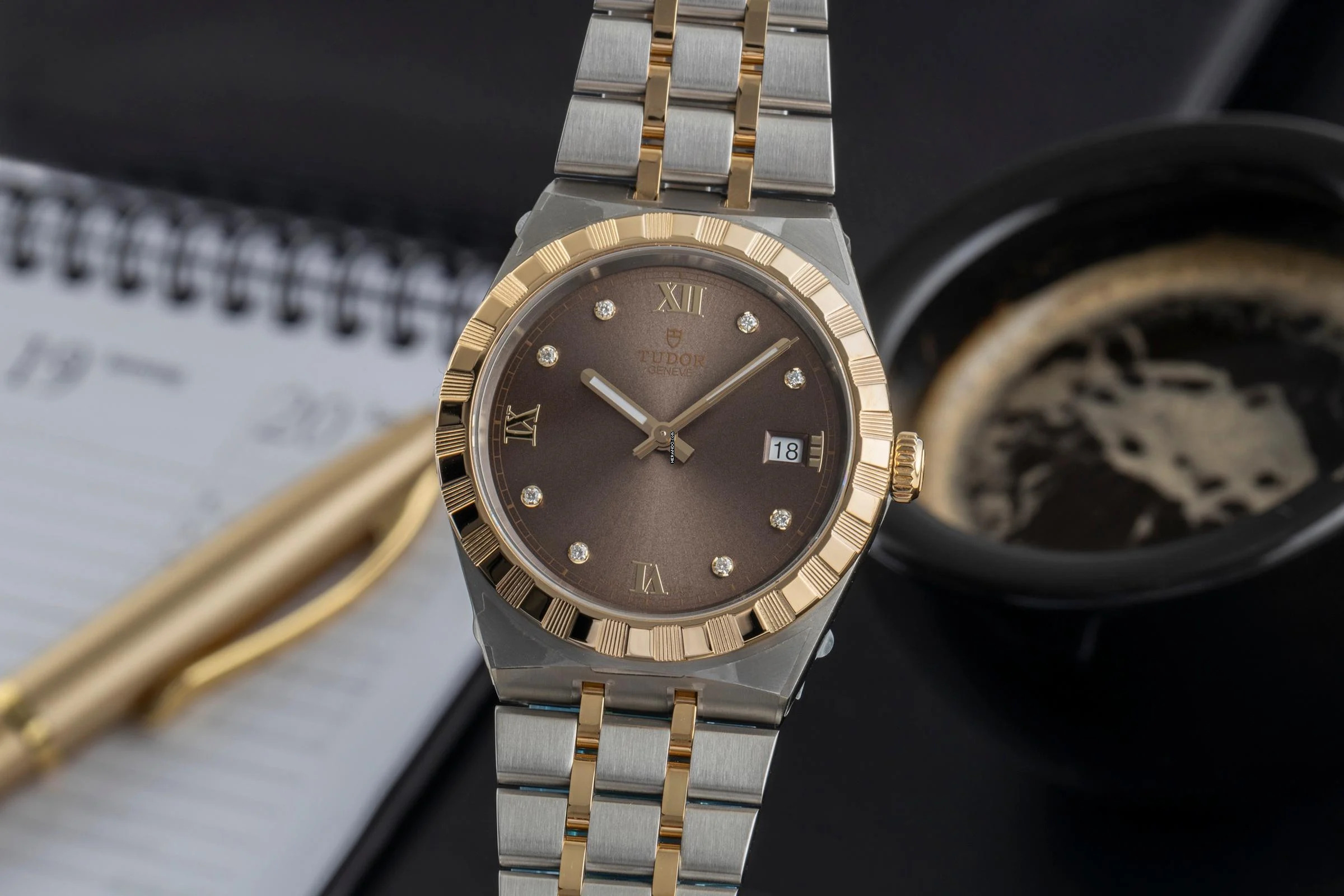Tudor Royal Stahl Gold Diamant Zifferblatt Ref. 28503-0008 B&P 2025