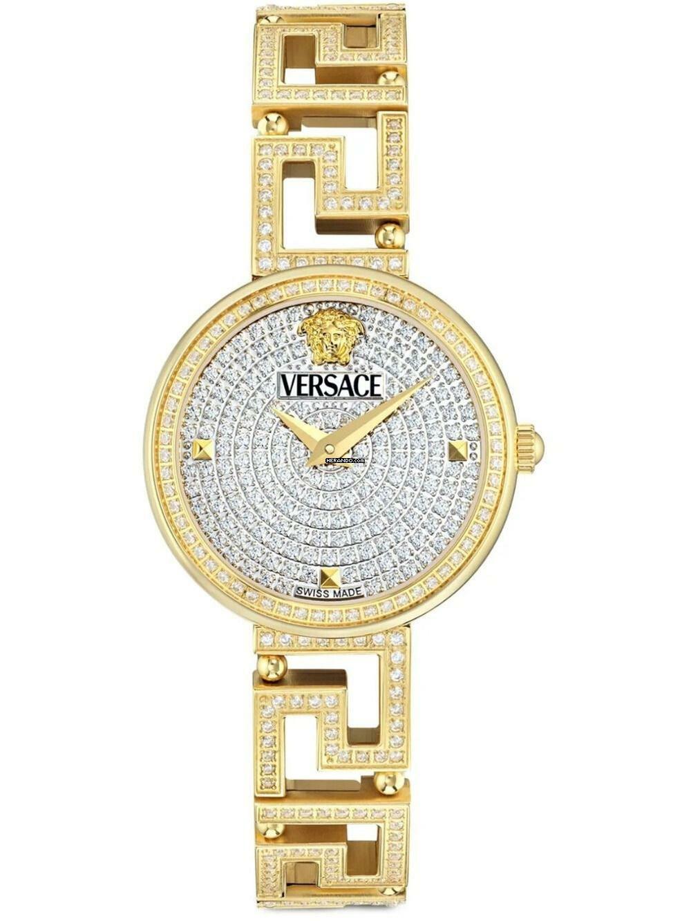 Versace VE7A00524 Damenuhr Greca Goddess Diamonds 28mm 3ATM