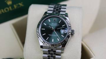 Thumbnail von Rolex Datejust 31 Jubilee - Mint Green - New - Fullset - 06/2025