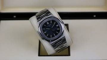 Thumbnail von Patek Philippe Nautilus Steel - Blue - like New - Fullset - 2011