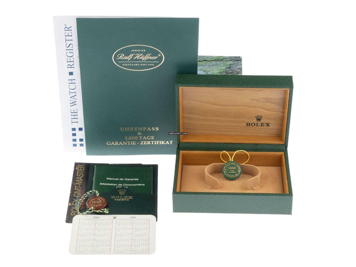 Rolex GMT-Master II Coke Ref.16710T 2005 Box&Beschreibung sehr gut Vintage